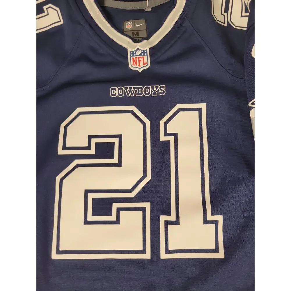 Nike Ezekiel Elliott Dallas Cowboys Football Jersey Youth Kids Medium 10-12 Boy
